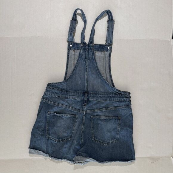 Madewell Adirondack Short Overalls Women's, M, Clean Casual Summer - Picture 2 of 4